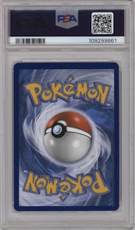 Lillie from the 2018 Pokemon S&M set graded by PSA and given an overall grade of 10.