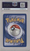 Squirtle from the 1999 Pokemon set graded by PSA and given an overall grade of 6.