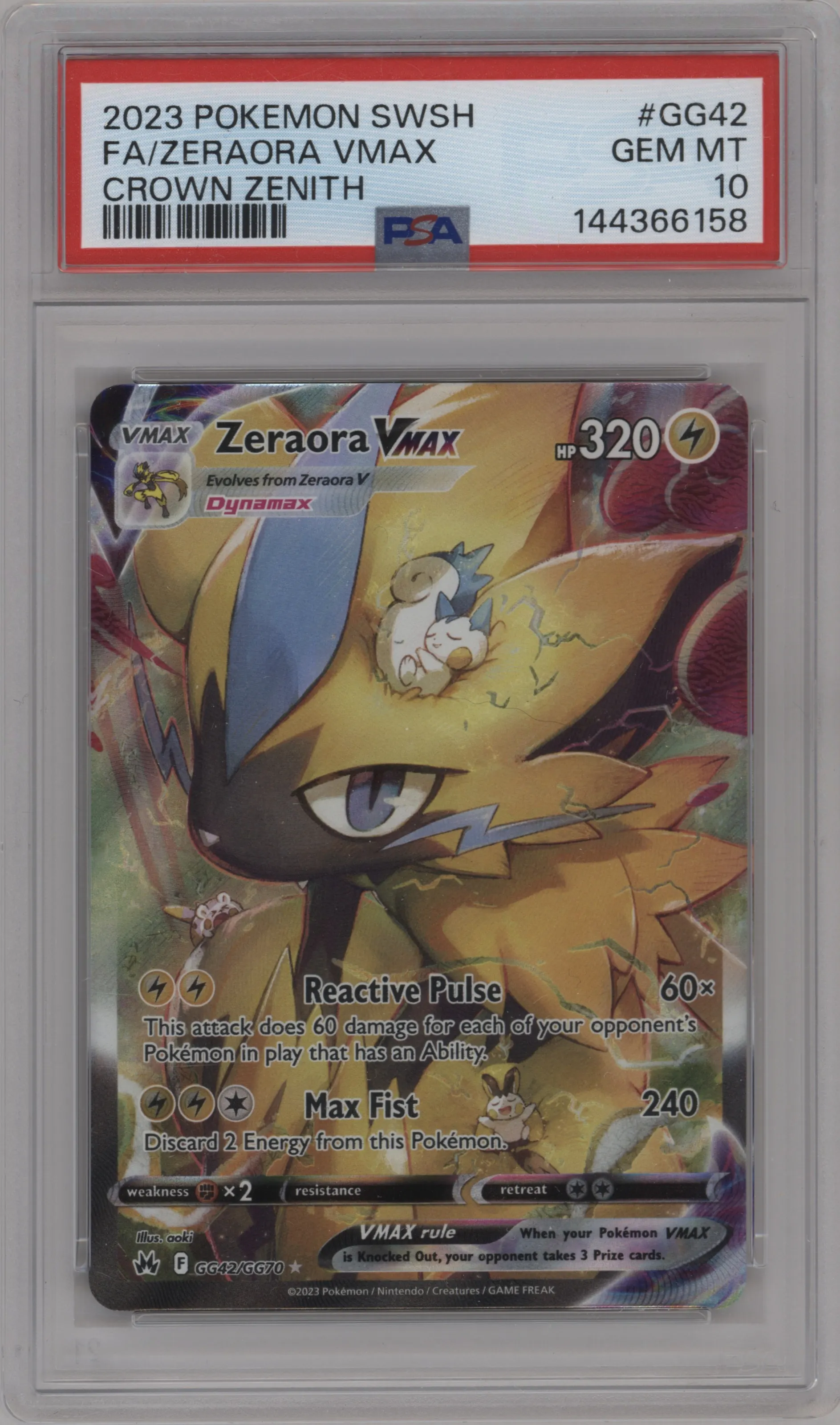 Zeraora Vmax