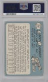 Larry Bearnarth from the 1965 Topps set graded by PSA and given an overall grade of 8.