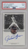 Rollie Fingers from the 2000 Upper Deck Legends set graded by PSA and given an overall grade of 9.