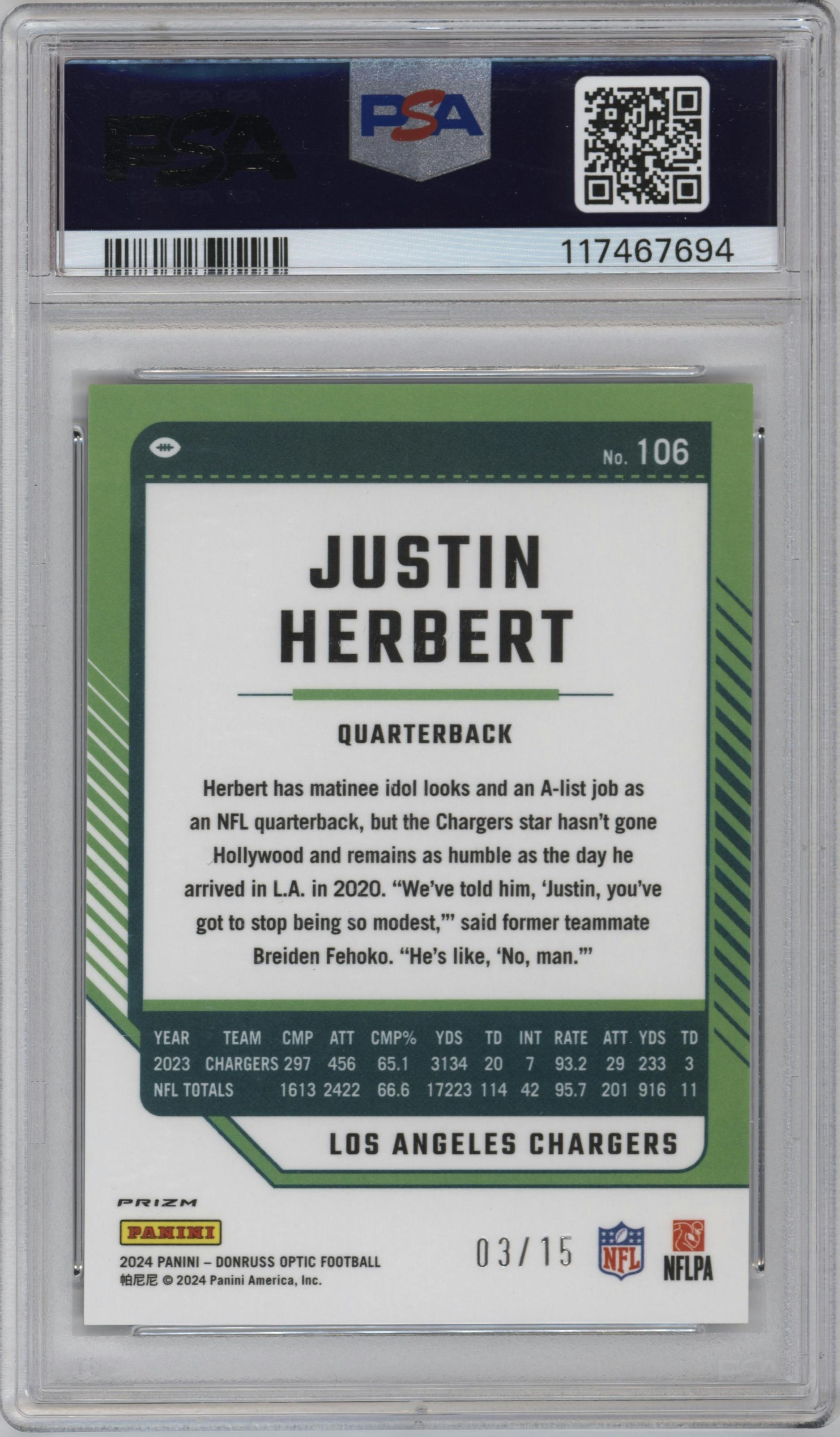Justin Herbert