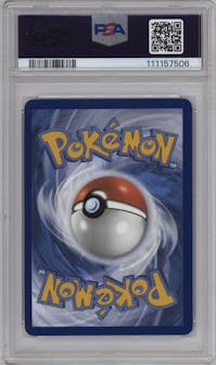 Mewtwo VSTAR from the 2023 Pokemon SWSH set graded by PSA and given an overall grade of 9.