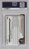 Bralyn Brazoban	 from the 2024 Bowman Chrome Sapphire set featuring a Black parallel graded by PSA and given an overall grade of 10.