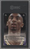 Kobe Bryant from the 1996-97 Flair Showcase  set graded by SGC and given an overall grade of 9.
