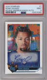 Rome Odunze from the 2024 Donruss set graded by PSA and given an overall grade of 9.
