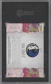 Luka Doncic from the 2019-20 Panini Court Kings set featuring a Ruby parallel graded by SGC and given an overall grade of 10.