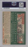 Earle Combs from the 1954 Topps set graded by PSA and given an overall grade of 6.