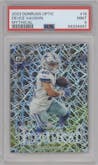 Deuce Vaughn from the 2023 Donruss Optic set graded by PSA and given an overall grade of 9.