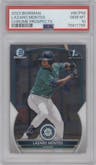 Lazaro Montes from the 2023 Bowman  set graded by PSA and given an overall grade of 10.