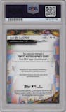 Elly De La Cruz from the 2024 Topps Finest set featuring a Blue Refractor parallel graded by PSA and given an overall grade of 9.