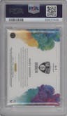 James Harden from the 2020-21 Panini Spectra set graded by PSA and given an overall grade of 10.