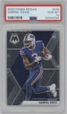 Gabriel Davis from the 2020 Panini Mosaic set graded by PSA and given an overall grade of 10.