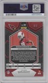 Marvin Harrison Jr. from the 2024 Panini Mosaic set featuring a Choice Black Gold parallel graded by PSA and given an overall grade of 10.