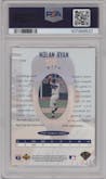 Nolan Ryan from the 1995 SP Championship set graded by PSA and given an overall grade of 10.