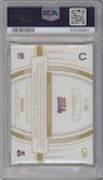 Peyton Manning from the 2020 Panini Flawless set featuring a Ruby parallel graded by PSA and given an overall grade of 10.