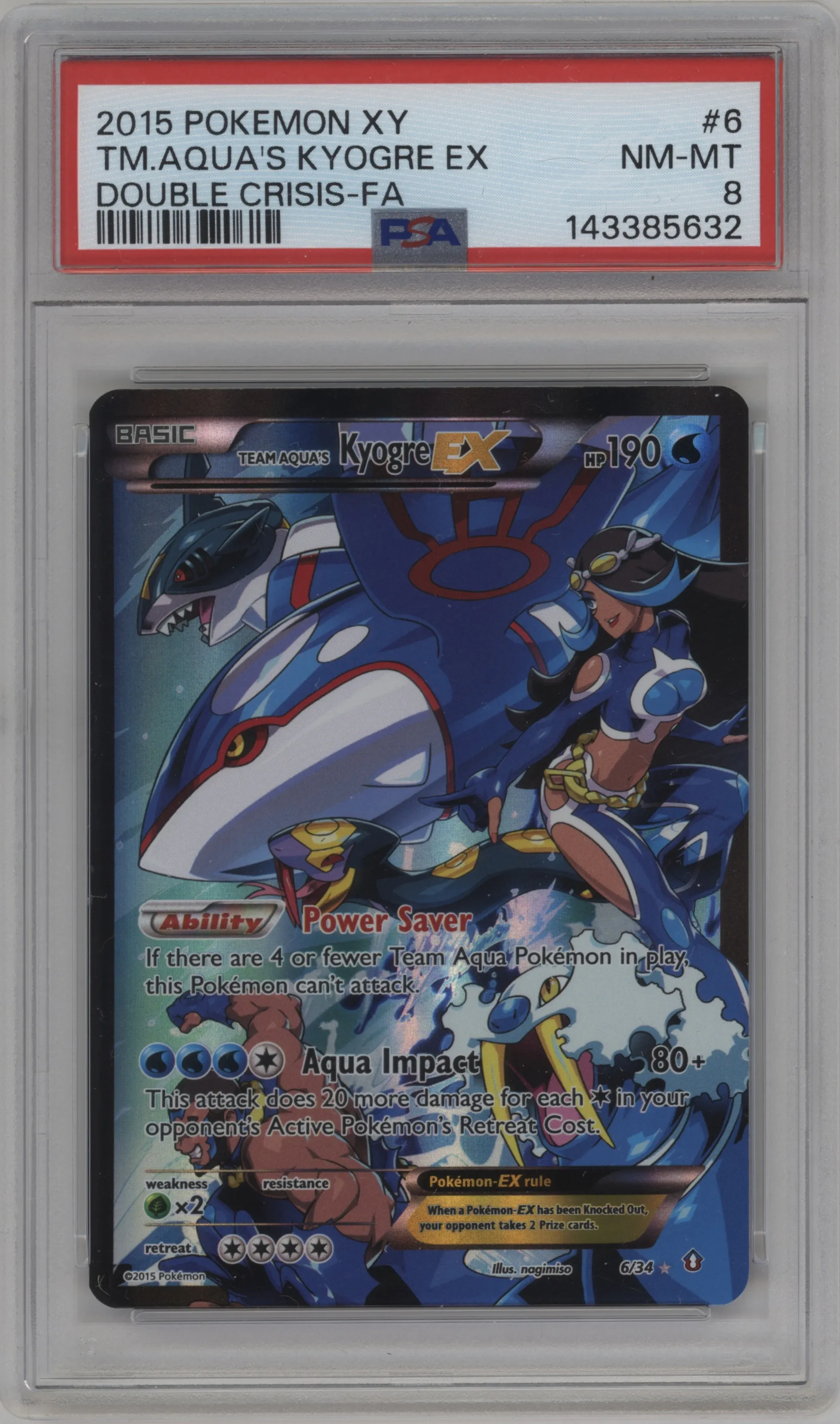 Team Aqua's Kyogre EX
