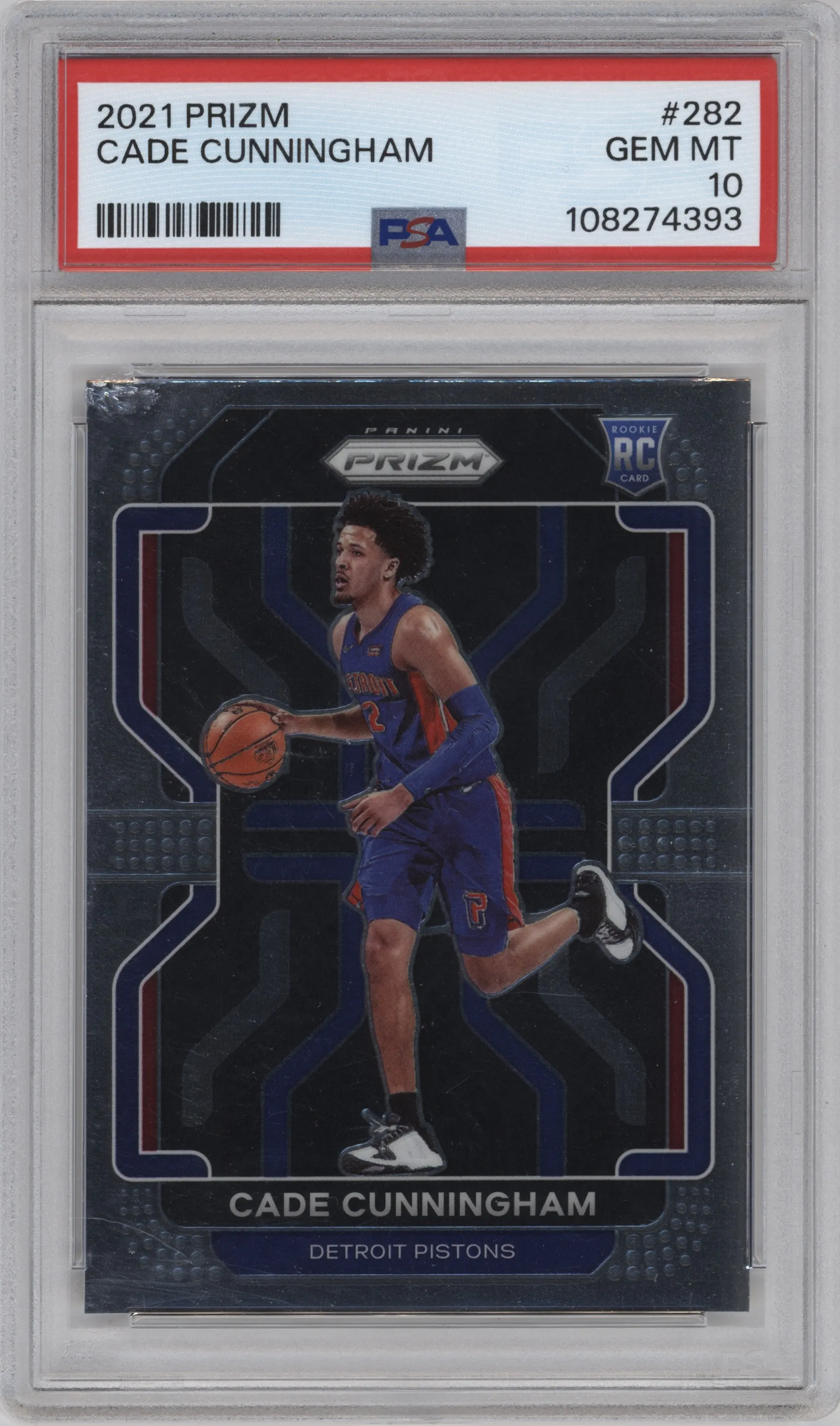 2021 Panini Prizm Cade Cunningham PSA 10
