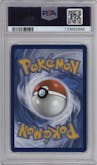 Pecharunt from the 2024 Pokemon SV set featuring a Shrouded Fable Pokemon Center Elite Trainer Box parallel graded by PSA and given an overall grade of 10.