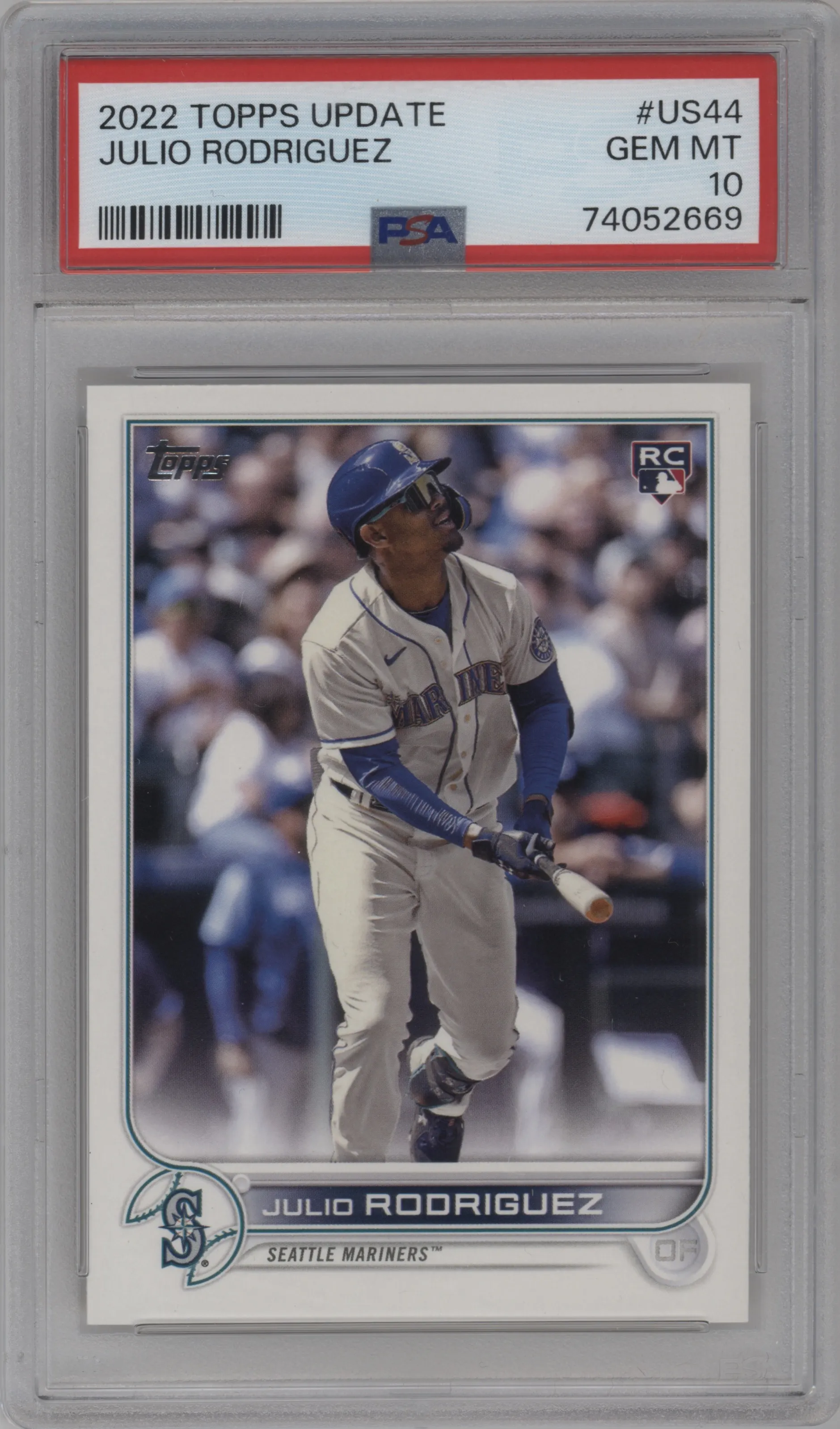 2022 Topps Update Julio Rodriguez PSA 10