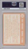 Tommy John/Bob Chance from the 1964 Topps set graded by PSA and given an overall grade of 6.