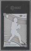 Brock Purdy from the 2022 Panini Chronicles set graded by SGC and given an overall grade of 10.