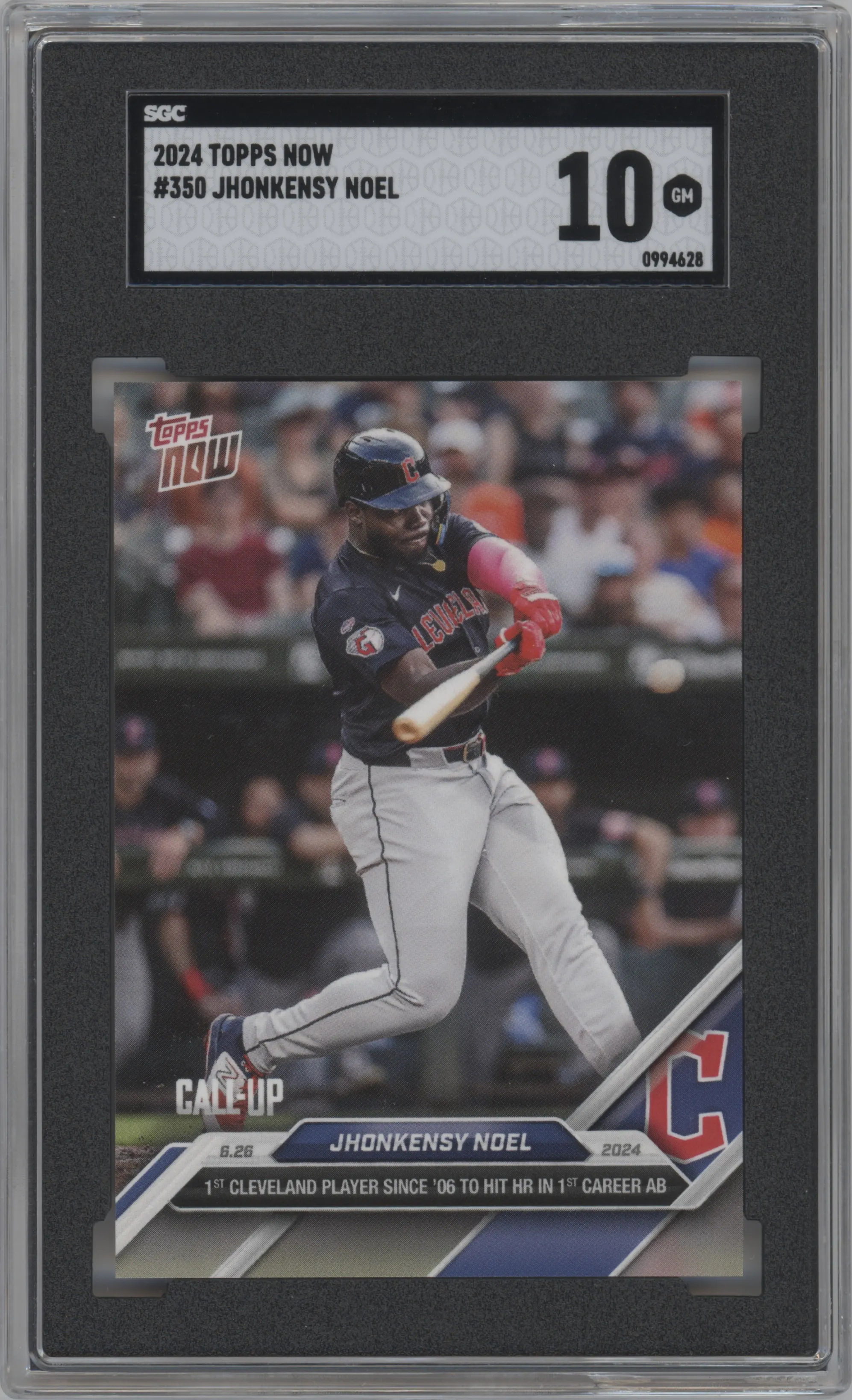 2024 Topps Now Jhonkensy Noel SGC 10