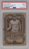 Fernando Tatis Jr. from the 2025 Topps set graded by PSA and given an overall grade of 9.