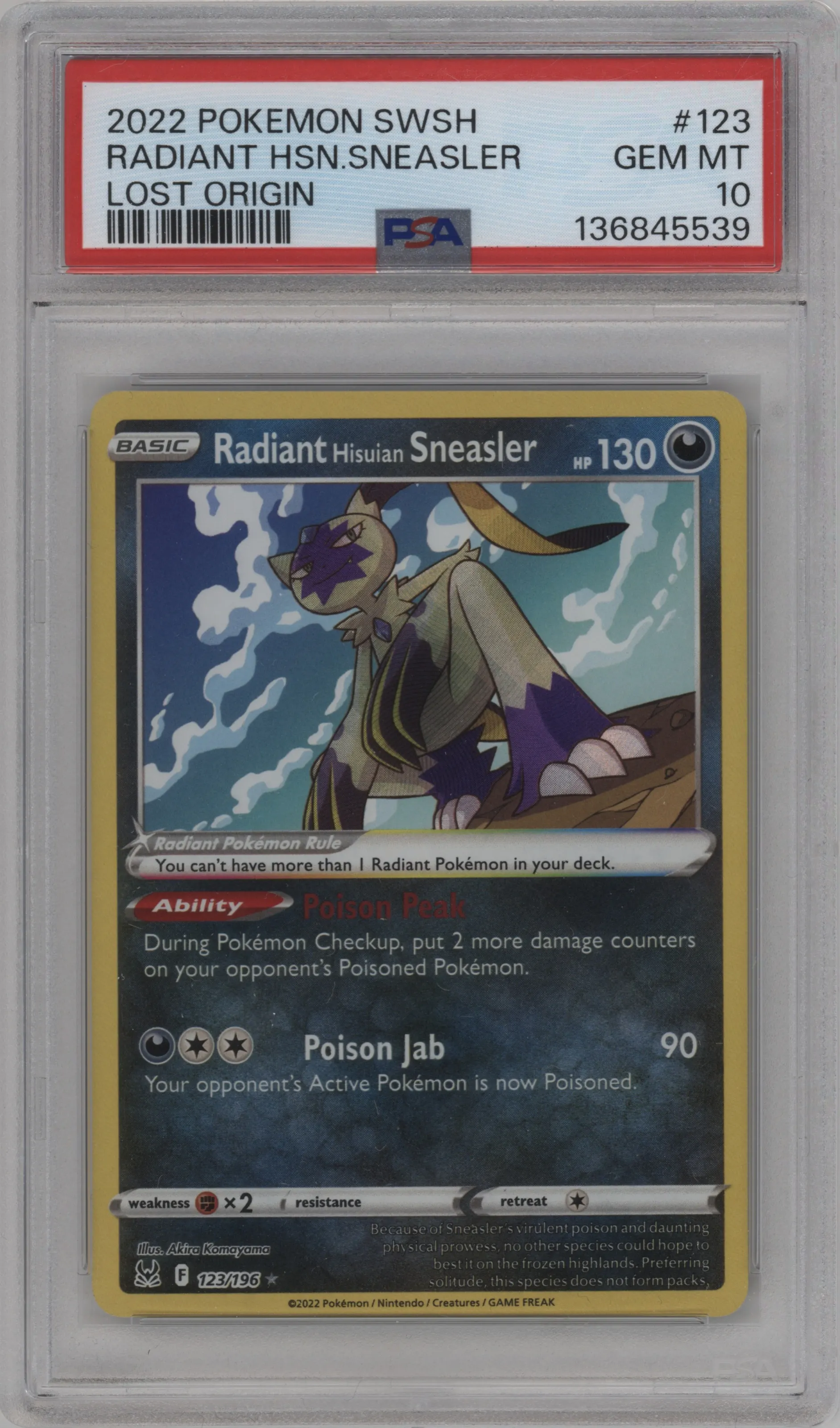 Radiant Hisuian Sneasler