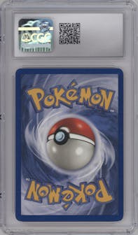 Charizard from the 1999 Pokemon set graded by CSG and given an overall grade of 9.