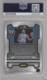 Brandon Miller from the 2023-24 Panini Prizm set featuring a Pink Ice parallel graded by PSA and given an overall grade of 10.