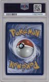 Vaporeon from the 2022 Pokemon SWSH set graded by PSA and given an overall grade of 10.
