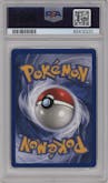 Charizard from the 1999 Pokemon set graded by PSA and given an overall grade of 8.