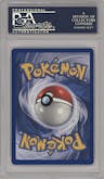 Tangela from the 1999 Pokemon set graded by PSA and given an overall grade of 9.