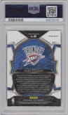 Jalen Williams from the 2022-23 Panini Select set featuring a Blue Prizm parallel graded by PSA and given an overall grade of 10.