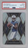 Anthony Richardson from the 2022 Panini Select set graded by PSA and given an overall grade of 10.