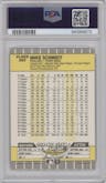 Mike Schmidt from the 1989 Fleer set graded by PSA and given an overall grade of 9.