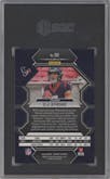 C.J. Stroud from the 2023 Panini Mosaic set featuring a Green Mosaic parallel graded by SGC and given an overall grade of 10.