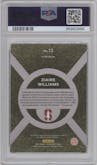 Ziaire Williams from the 2021-22 Panini Prizm Draft Picks set graded by PSA and given an overall grade of 10.