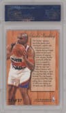 Charles Barkley from the 1995-96 Fleer set graded by PSA and given an overall grade of 10.