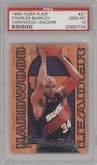 Charles Barkley from the 1995-96 Fleer set graded by PSA and given an overall grade of 10.