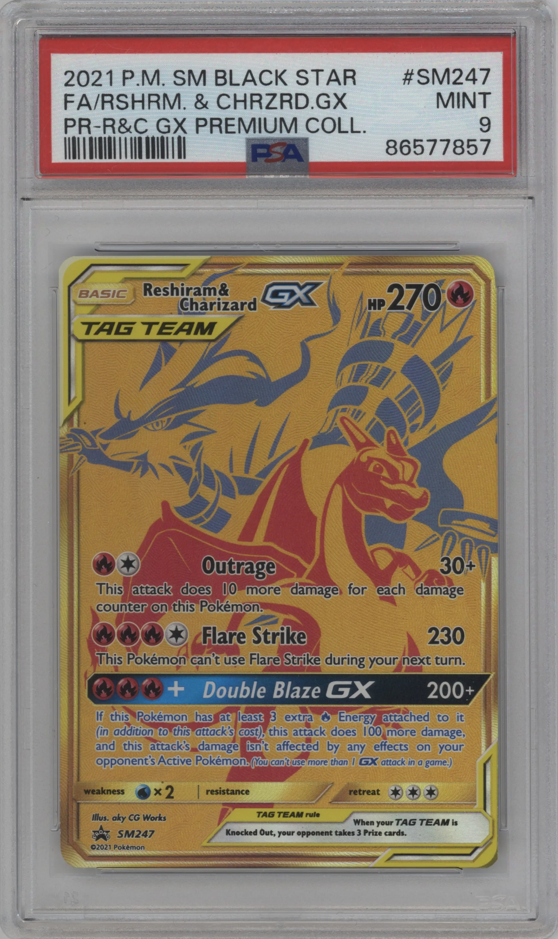 Reshiram/Charizard GX