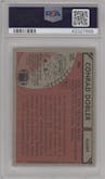 Conrad Dobler from the 1980 Topps set graded by PSA and given an overall grade of 10.