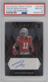Jaxon Smith-Njigba from the 2023 Panini Select Draft Picks set graded by PSA and given an overall grade of 10.