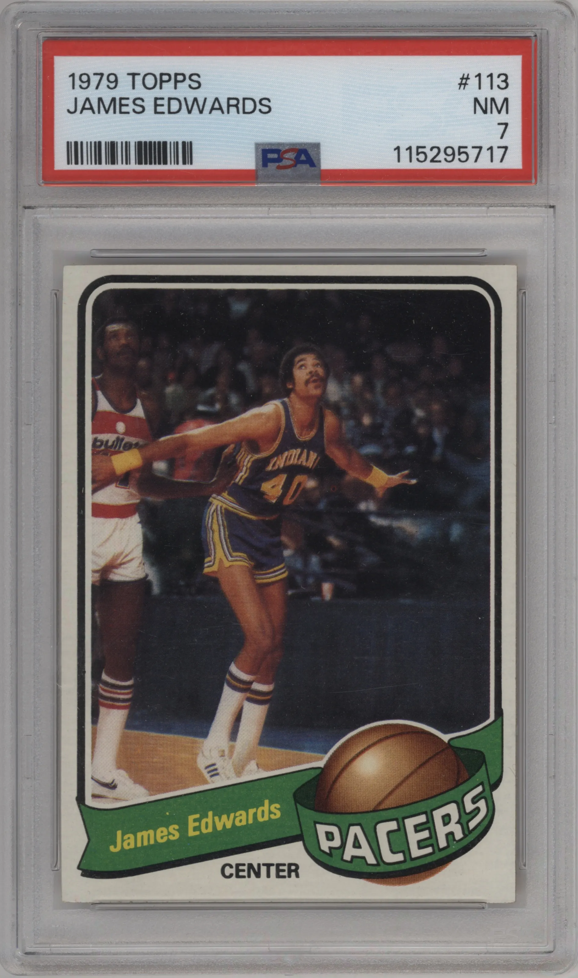 1979 Topps James Edwards PSA 7