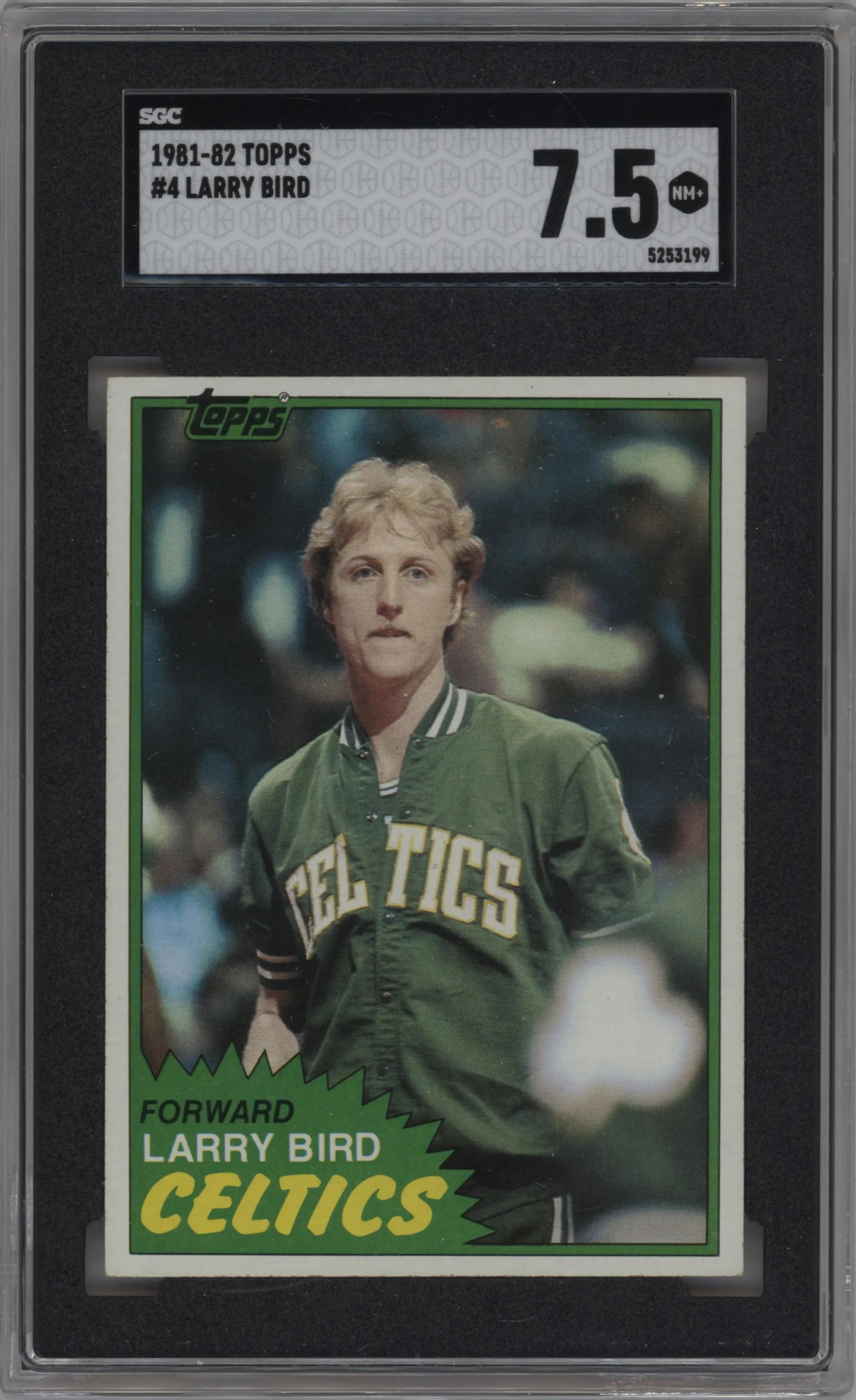 1981 Topps Larry Bird SGC 7.5