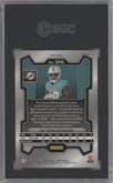 De'Von Achane from the 2023 Panini Prizm set graded by SGC and given an overall grade of 10.