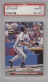 Jim Thome from the 1992 Fleer Ultra set graded by PSA and given an overall grade of 10.