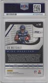 DK Metcalf from the 2019 Panini Prizm set graded by PSA and given an overall grade of 10.