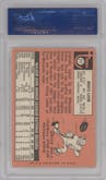 Bruce Look from the 1969 Topps set graded by PSA and given an overall grade of 8.